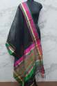 Fancy Black chanderi Duppata