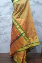 Golden Chanderi Saree
