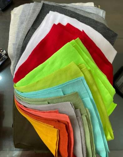 Cotton Fleece Winter Garment Fabric by Veetrag Enterprises