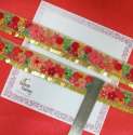 Multi Thread Embroidered Lace
