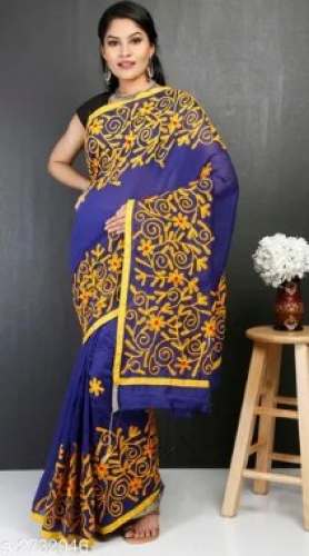 Handloom Cotton Silk Saree For Women by Chowdhury Saree Centre