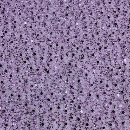 HANDWORK GLITTER GALAXY EMBROIDERY FABRIC