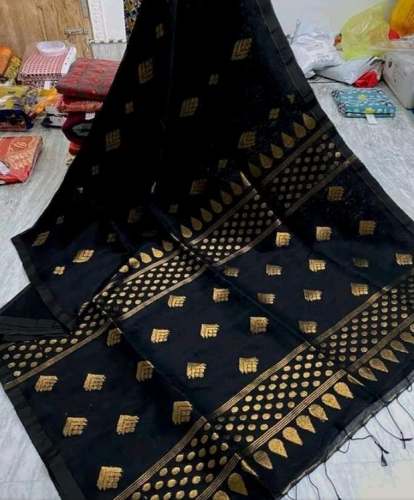 Cotton Weaving Saree For Women by Sumi Sarees