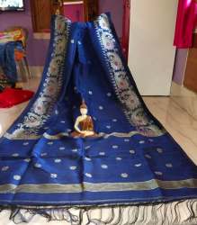 Handloom Fancy Saree At Wholesale