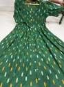 Ladies Beautiful Pure Ikkat Cotton Kurti  thumb 1