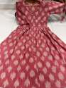 Ladies Beautiful Pure Ikkat Cotton Kurti  thumb 8