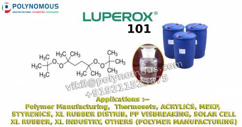 crosslinking LUPEROX  101 by POLYNOMOUS INDUSTRIES PVT LTD