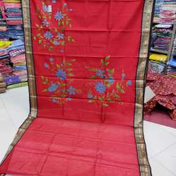 Pure Fancy Cotton Printed Saree
