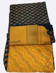 Fancy Pure Cotton Ajrakh Dress Material 