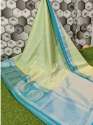 Binakaree Presents Kora Muslin Silk Saree  thumb 2
