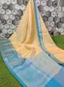 Binakaree Presents Kora Muslin Silk Saree  thumb 3
