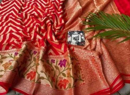 Party Wear Blended Chiffon Saree by Binakaree by Binkaree
