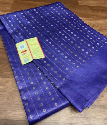 Pure Tussar With Full Body  Booti saree