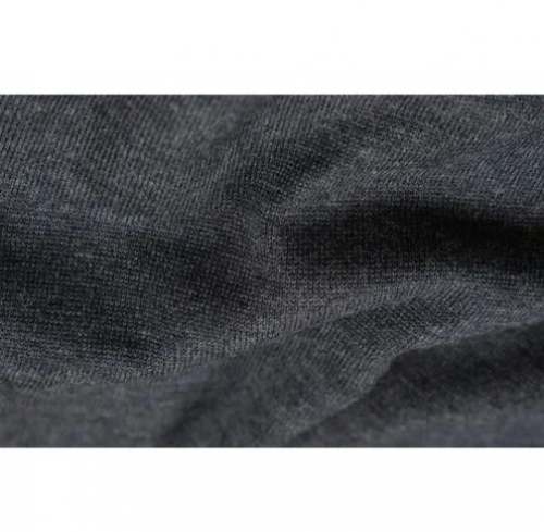 Black Knitted Blended Cloth Fabric