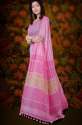 Pretty Pink Cotton Silk Saree from Midaz fashion thumb 1