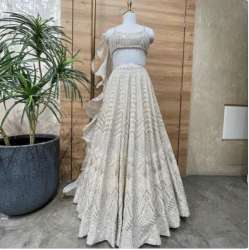 Fancy Designer Georgette Party Wear Lehenga Choli 