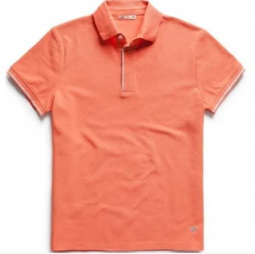 Peach Plain Polo T shirt for mens by Greenwaay Tex Syle