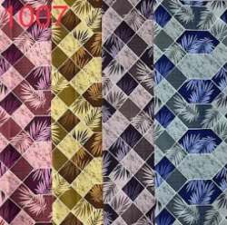 GEOMETRIC FLORAL PRINTED BEDSHEET FABRIC 1007