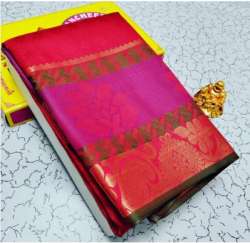 Designer fancy Poonthamil Silk Sarees