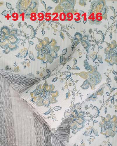 Bed Cover Printed Quilted Bedcover 