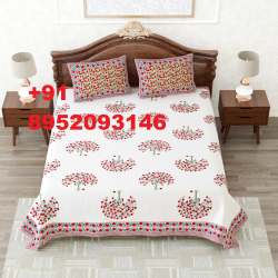 Doubel Bed Printed Bedsheet Traditional Printed
