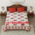 Doubel Bed Printed Bedsheet Traditional Printed thumb 2