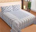 Double Bed Indigo 90x108 Handblock
