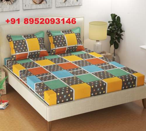 Double Bed King Size Bedsheet 90X100