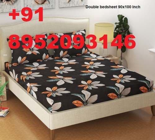 Double Bed King Size Glace BEDSHEET 