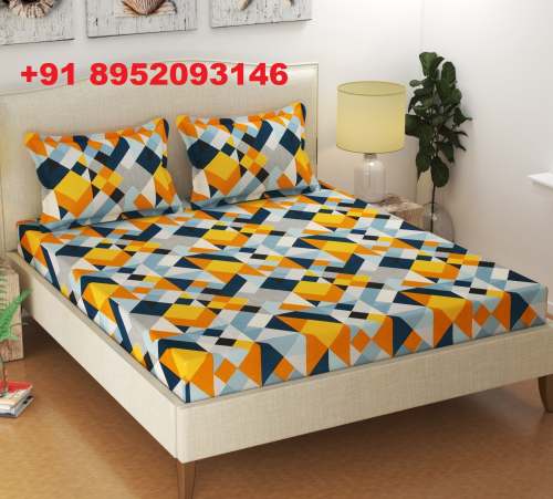 Double Bed King Size Mix Bedsheet