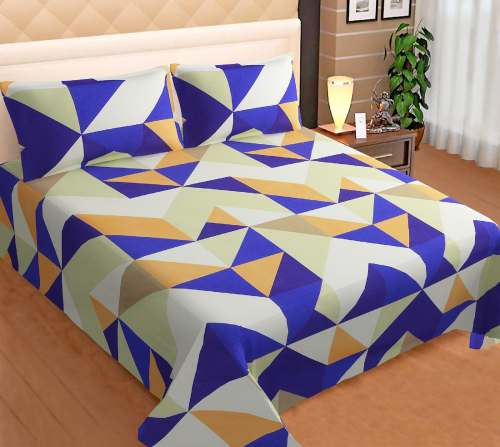 Double Bed Printed Bed Sheet 90x100