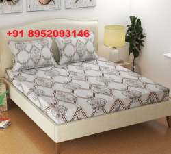 Elastic / Double / Single Bed Printed Sheet
