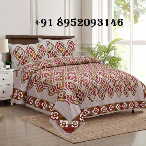 King Size Cotton Bedsheet 100X108