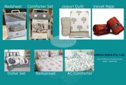 Luxury Jaipuri Rajai Diwali Gift â€“ Customized Corporate Hamper by Orruv India Pvt Ltd 