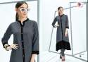 plain-grey-and-black-stand-collar-kurti