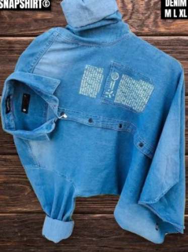Teenage Boys Denim Shirt By Snapshirt 