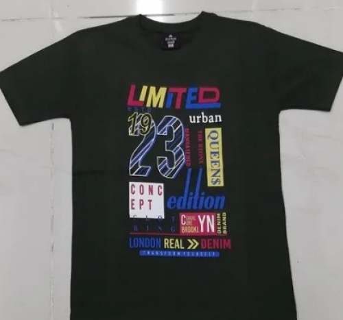 Casual Wear Printed men T shirt by R J Fashion Hub