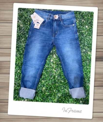 Blue Denim Stretchable Jeans  by Trisha Apparels