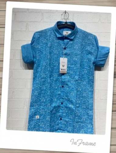 Stylish Printed Mens Shirt from Nanded by Trisha Apparels