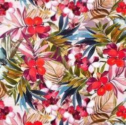Floral Print Rayon Digital print Fabric