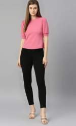 Half Sleeve Plain Girls T shirt 