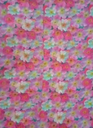 Multi Color Cotton Floral Printed Fabric by Divyank Fashion