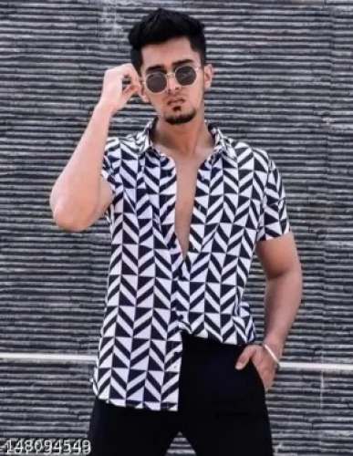 Mens Cotton Printed Shirt by Swayambhu Vision