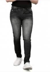 Black Shaded Denim Jeans