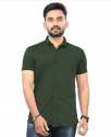 fancy-lycra-dark-green-mens-shirt
