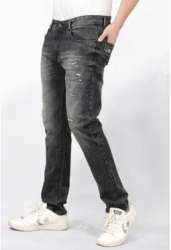 Mens Black Denim Jeans