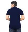 Mens Navy Blue Plain Shirt thumb 2