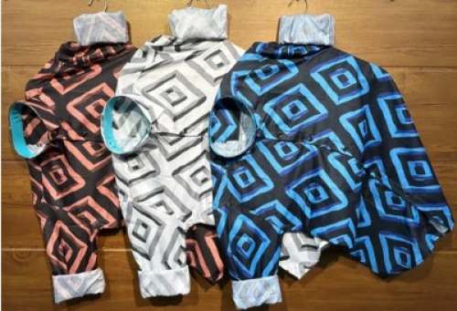 Mens Linen digital print Full sleeve shirt by Soham Apparels
