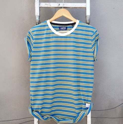 Mens Round Neck Lining T Shirt