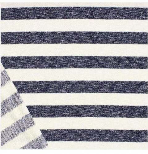 Auto Stripe Terry Fabric by M M Fabric